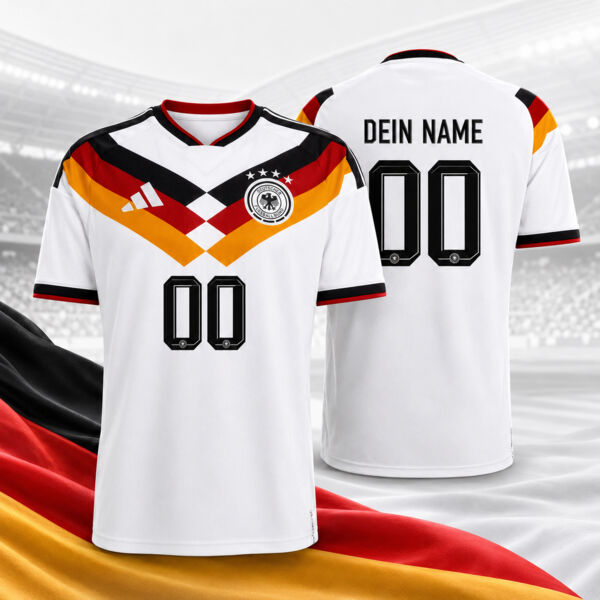 Herren Deutschland Heimtrikot WM 2026 personalisiert Miniaturansicht