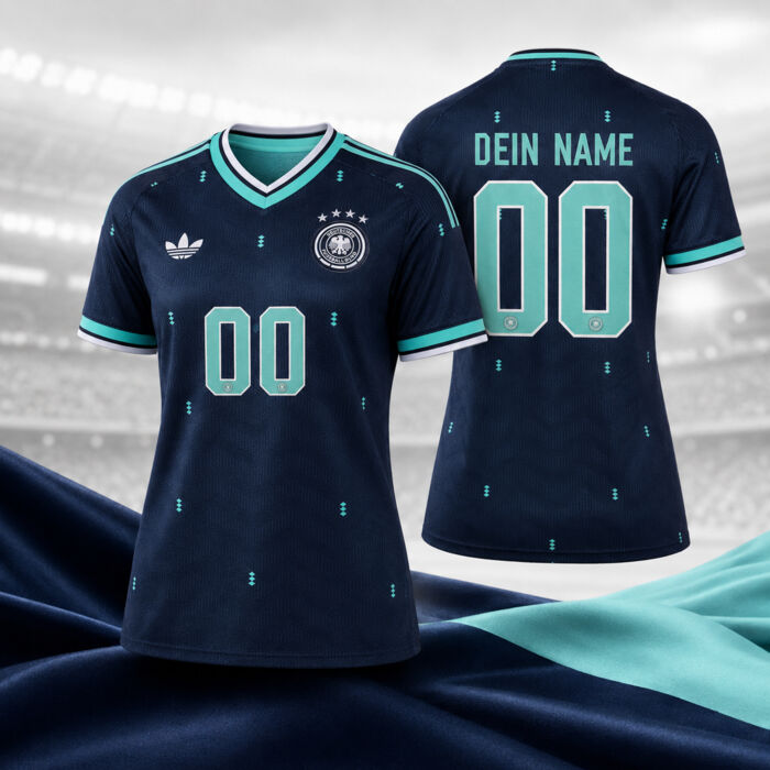 Damen Deutschland Auswärtstrikot WM 2026 personalisiert Miniaturansicht